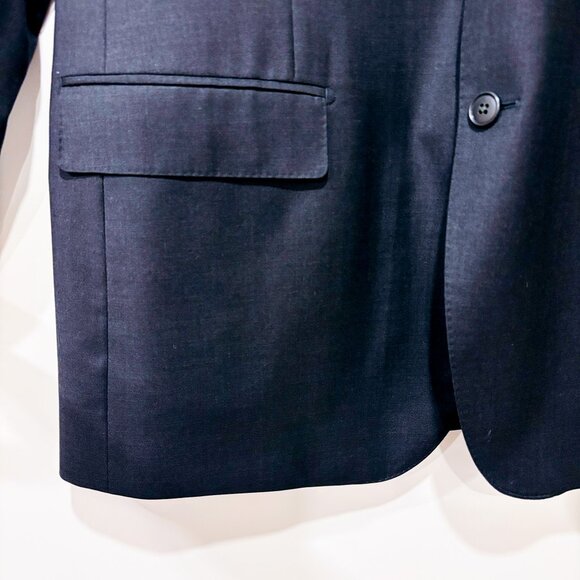 BETENLY Charcoal wool tailored blazer | Men's classic formal jacket | 44L * - Picture 5 of 9